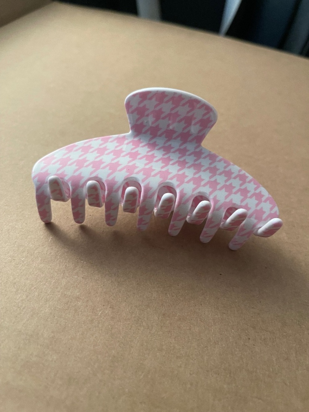 Pink and white Emi Jay hair clip